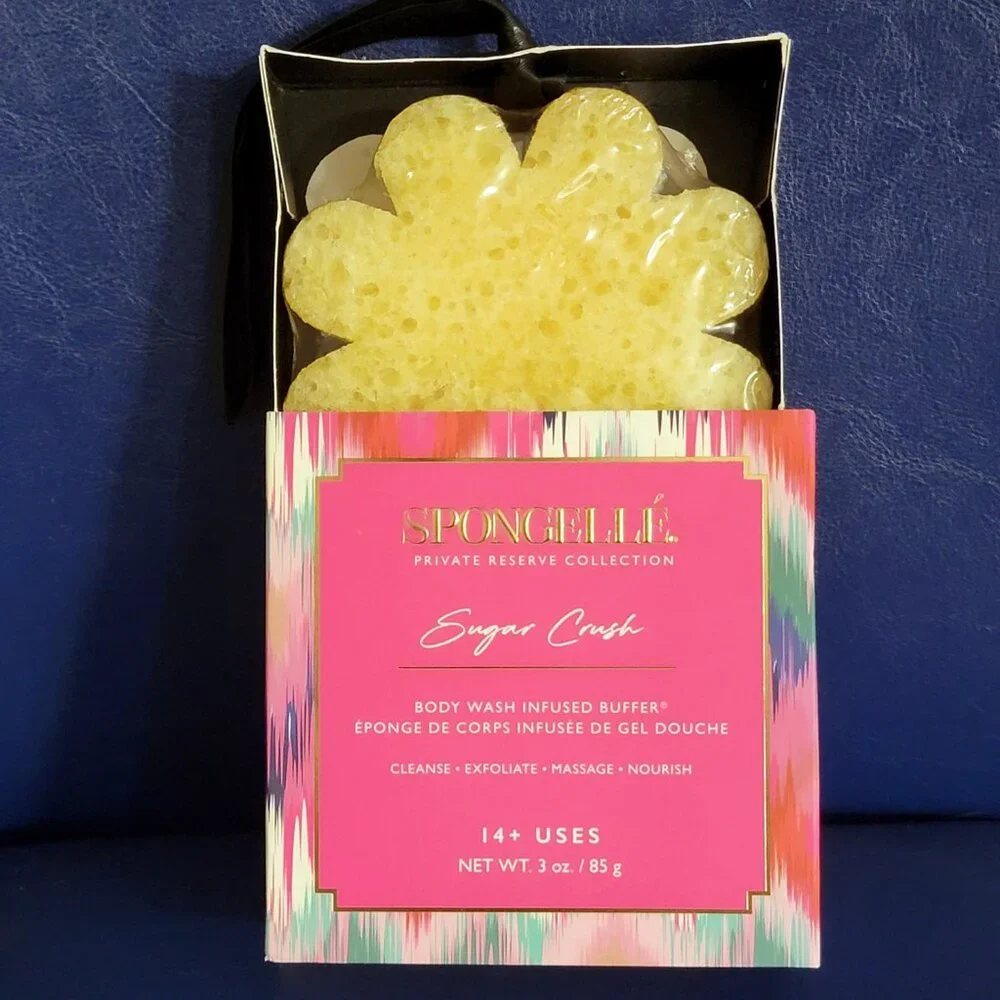 Spongelle Sugar Crush Body Wash Sponge 3 Oz